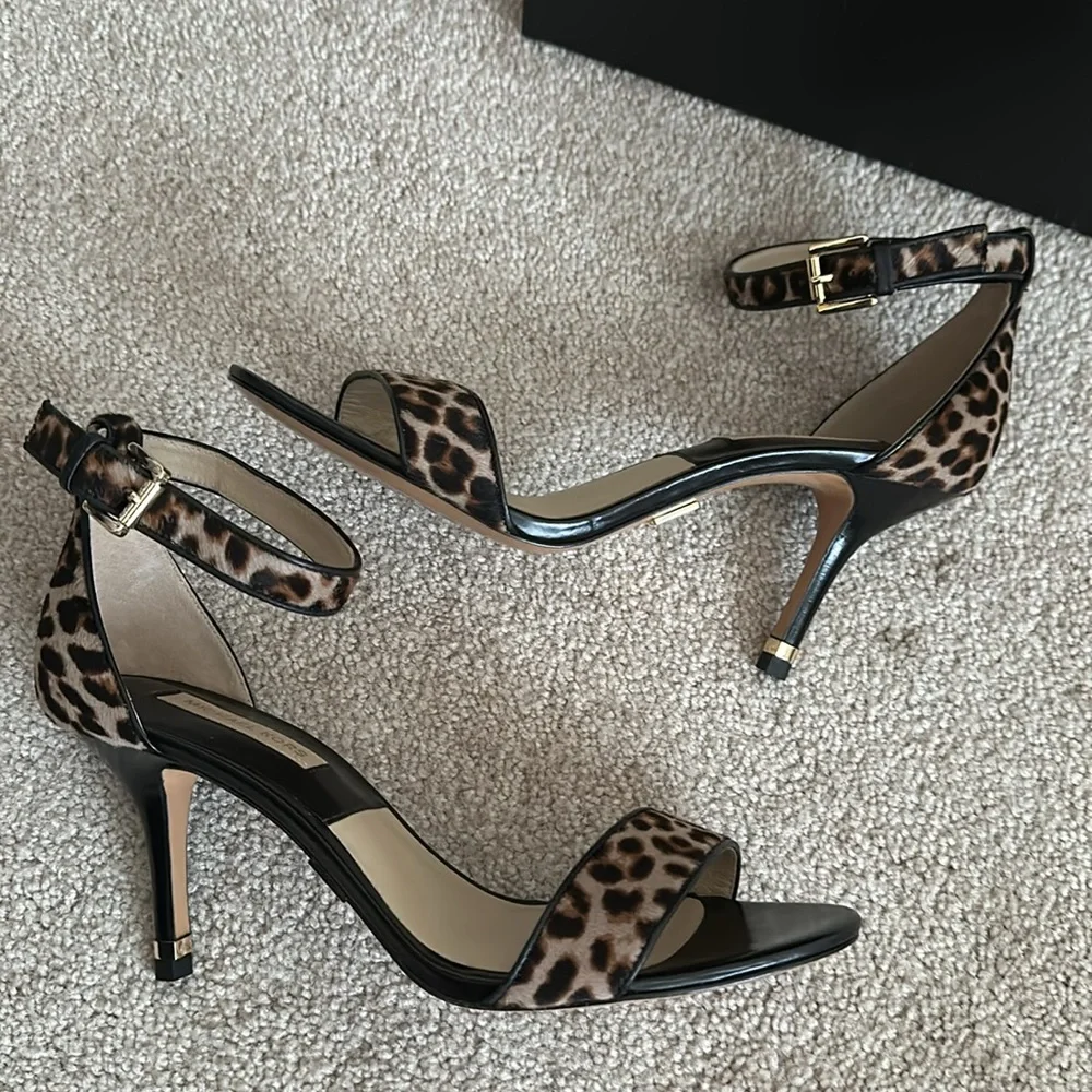 Michael Kors Leopard Sandals - Picture 12 of 15